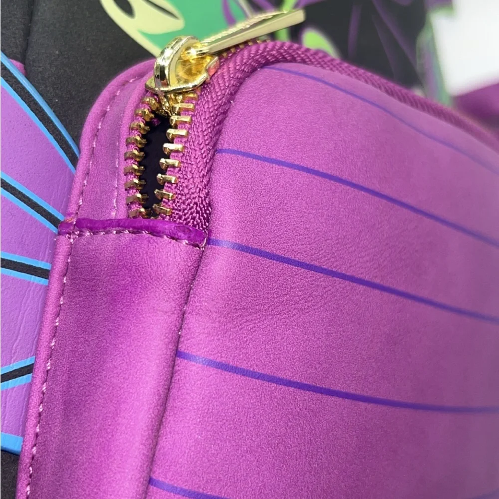 Loungefly Disney Maleficent Dragon Mini Backpack Glow In The Dark Flames - Picture 9 of 9